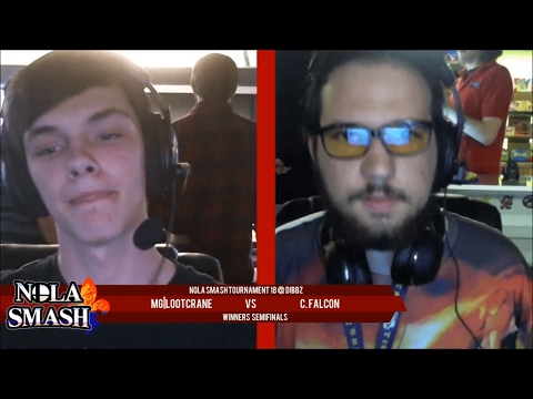 NOLA Smash 18: Winners Semifinals - MG|LootCrane vs C. Falcon