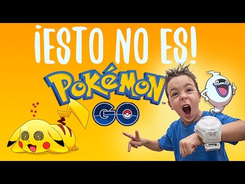 ESTO NO ES POKEMON GO // RELOJ YO KAI WATCH // JUEGOS Y JUGUETES EN FAMILIA