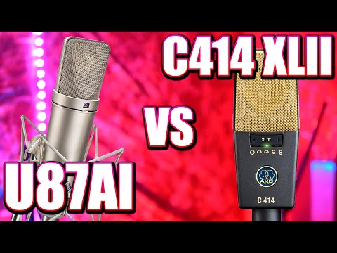 Neumann U87 Ai vs AKG C414 XLII | Voice Over, Acting, Singing, Vocals, Rap, etc.
