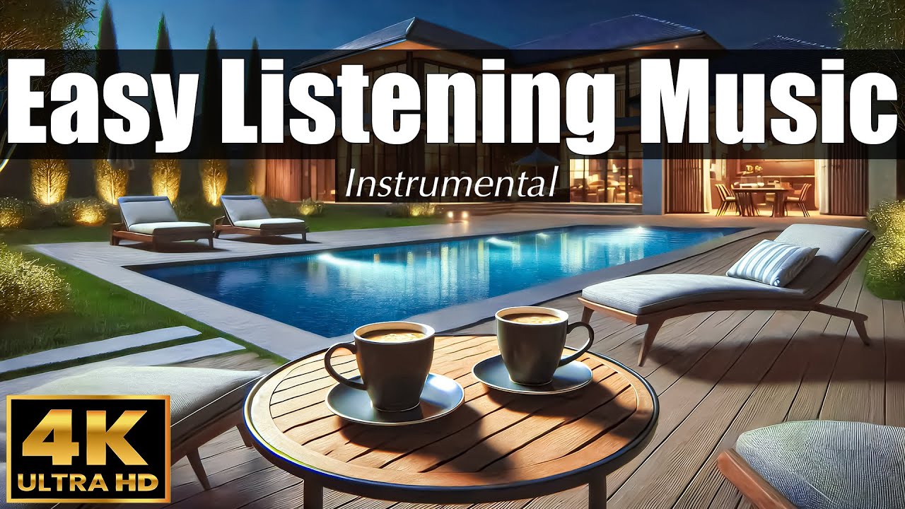 EASY LISTENING Music ☕️ 4K ULTRA HD | Instrumental Covers