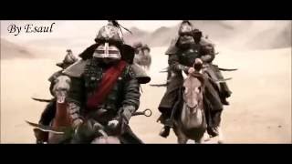 "The Mongol" Epic battle scene. Sepultura - Mongoloid (Devo cover).