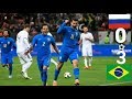 RUSSIE VS BRESIL 0-3 résumé Match amical 23/03/2018-HD