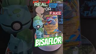 Real or Fake Bisaflor 👀😱 #pokemonshorts #pokemoncards #pokemonkarten #pokemonchallenge