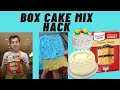 How to Make a Boxed Cake Mix Taste GOURMET! (EASY BAKING HACK)