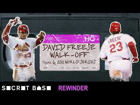 David Freese's epic World Series walk-off demands a deep rewind | 2011 Cardinals-Rangers Game 6