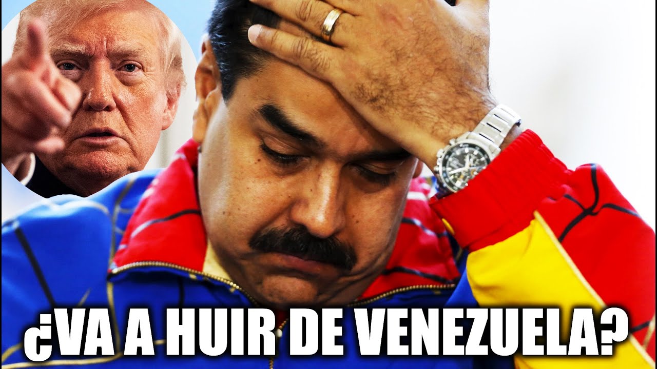 ¿NICOLÁS MADURO está a punto de ESCAPAR de VENEZUELA?