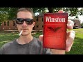 Smoking A Winston Red Cigarette Review 2024
