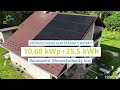 Montáž FVE V Bocanovicích Moravskoslezský Kraj 10 68 KWp Bateriové úložiště 25 5 KWh