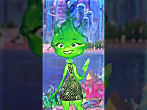 ELEMENTAL "Ember Turns Green" Scene (2023) #shorts #animation #movie #pixar #scene #green #elemental
