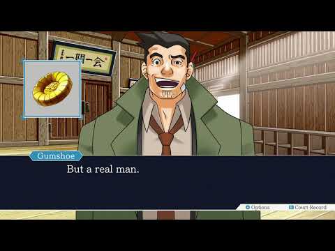 Showing Gumshoe My Attorney's Badge