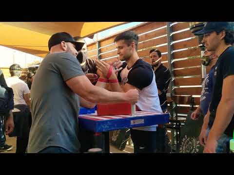 Oleg Mousey vs Dallas Langston #armwrestling #practice