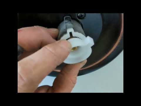 Water too cold in shower? Moen Posi-temp adjustment