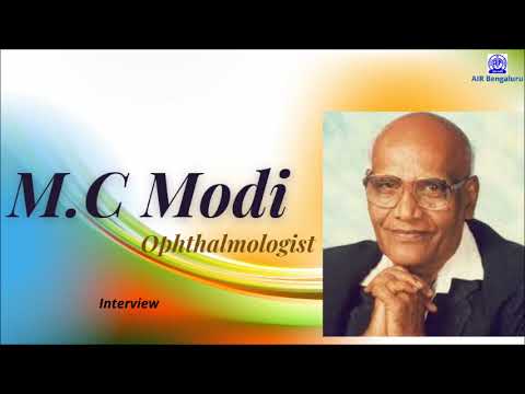 M.C Modi - Interview