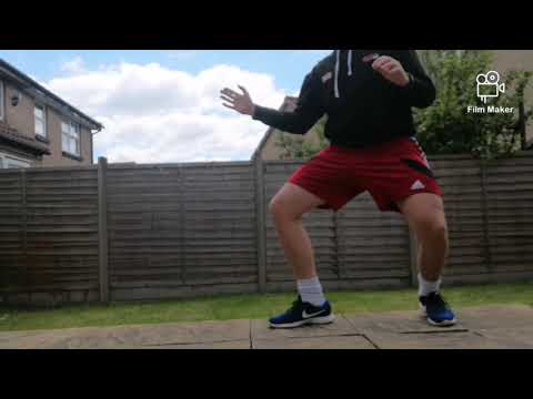 Fencing Footwork at home. No.1