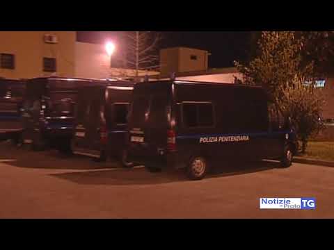 2018-06-22 PRATO - DETENUTO PICCHIA DUE AGENTI E INCENDIA IL MATERASSO