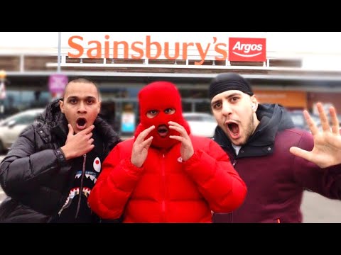 Fake Employee Prank At GROCERY STORE Ft. Rampz