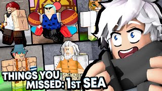 Top 5 MUST HAVE Unlocks From The First Sea In Blox Fruits (Roblox)
