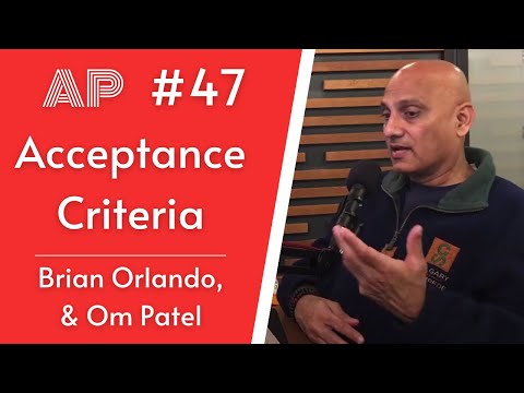 AA047 - Acceptance Criteria in User Stories