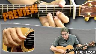 SnowTime Guitar Lesson (James Taylor) (PREVIEW)