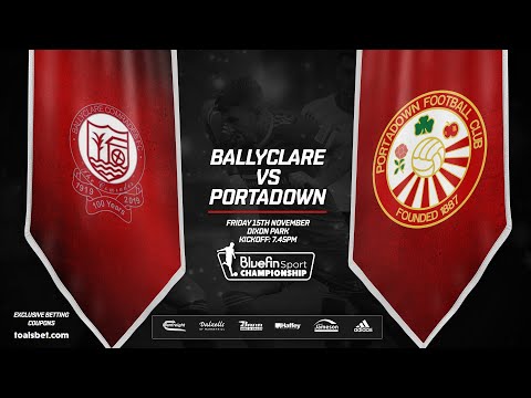 Ballyclare Comrades 0 - 1 Portadown | (BSC) | 15/11/19