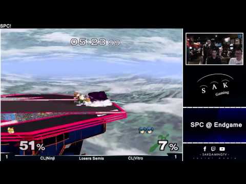 SPC2 Losers Semis - CL|Ninji (Fox) vs CL|Vitro (Marth)