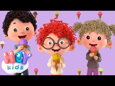 Ich will Eiskrem! 🍦 | Lied für Kinder | HeyKids Kinderlieder TV