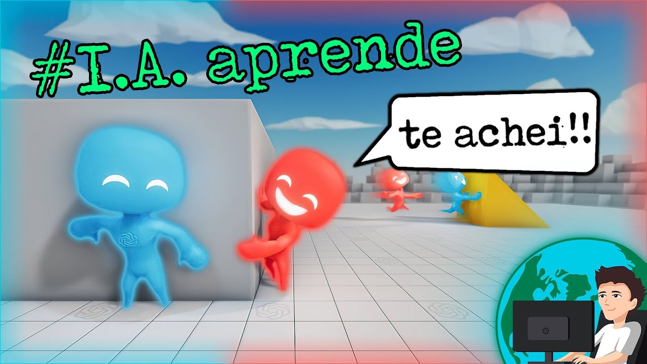 Inteligência Artificial brincando de Pique-Esconde