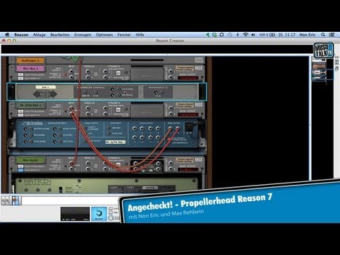 Tes - Propellerhead Reason 7 Update - deutsch