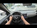 2009 Dacia Logan 1 4 POV Drive No Talking