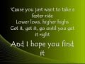 Cartel - Faster Ride Lyrics