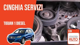 Youtube thumbnail of video "Sostituzione cinghia servizi Tiguan 1 2.0 TDI 🚗"