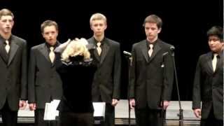 Ilija with Mens Chamber Choir - Jazz Fest 2012 The Awakening.mov
