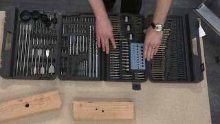 Profi Bohrer- und Bit-Set 204-teilig