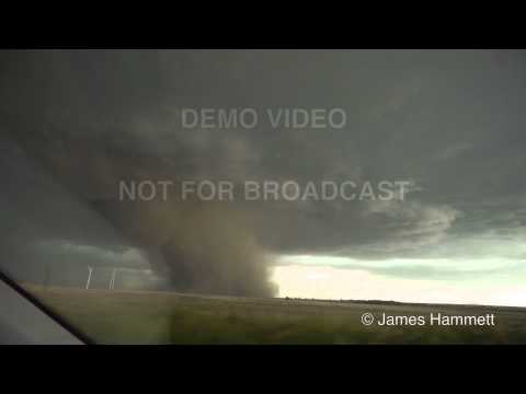 DashCam: Limon, CO Tornado Warned Supercell time lapse June 14, 2014