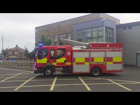 Fire Engines (Water Bowser & ALP) Police and Ambulance RRV responding to Incidents this week