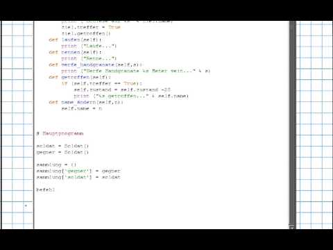 Einführung in Python 3.3.3 Teil 11 (Eingabe einlesen)