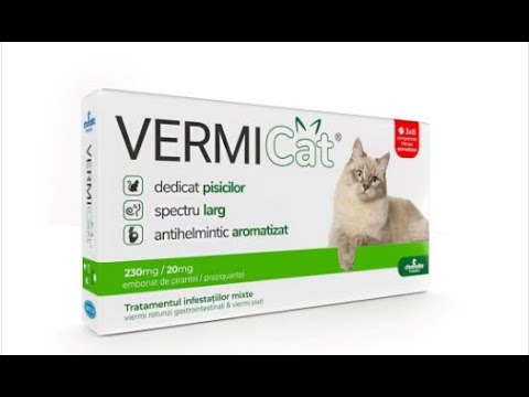 VERMICAT - Comprimate Antiparazitare pentru Pisica