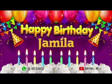 Jamila Happy birthday To You - Happy Birthday song name Jamila 🎁