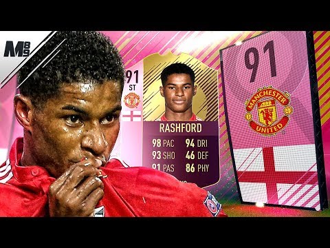 FIFA 18 FUTTIES RASHFORD REVIEW | 91 FUTTIES RASHFORD PLAYER REVIEW | FIFA 18 ULTIMATE TEAM