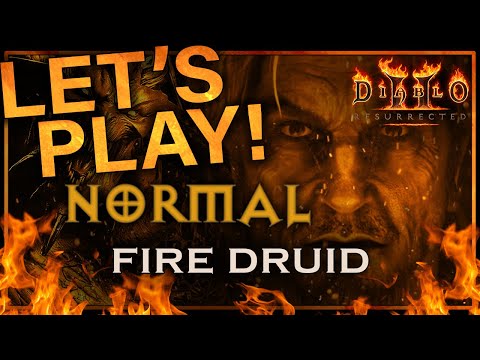 [Normal] Fire Druid Guided Playthrough | Diablo 2 Resurrected