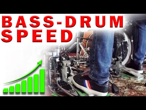 The BEST Bass Drum Speed Exercise | Double Bass Single Stroke Technique