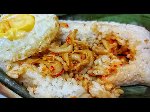 @lalakitchen01 RESEP NASI BAKAR JAMUR TIRAM PEDAS MANIS