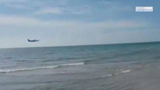 Young pilot makes dramatic ocean landing
