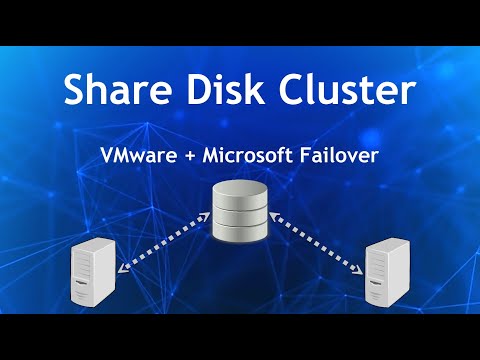 Create Shared Disk on VMware for Microsoft Cluster Nodes