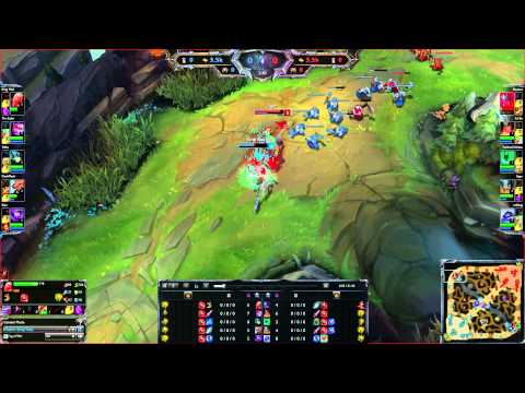 Olaf 20% CDR with Runes + Masteries - Kite OP.