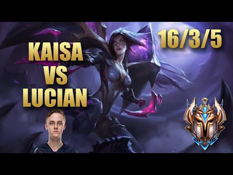 XL Jeskla Kaisa Adc Vs Lucian - KR Challenger Patch 9.20
