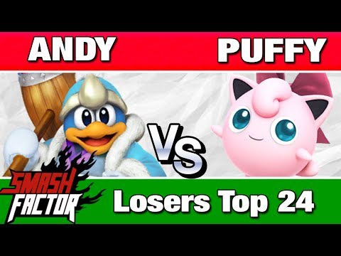 ► Smash Factor Prelude (Queretaro): MASTER PUFFY (Puff) Vs TSG | Andy (Dedede) | Losers top 24