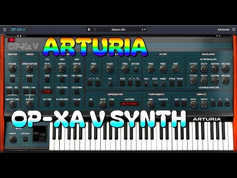 Arturia OP-XA V Synth - Factory Preset Demo - PC & Mac