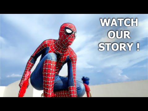 TEAM SPIDER-MAN vs SPIDER-GWEN In Real Life ( Funny Action Story 7 )