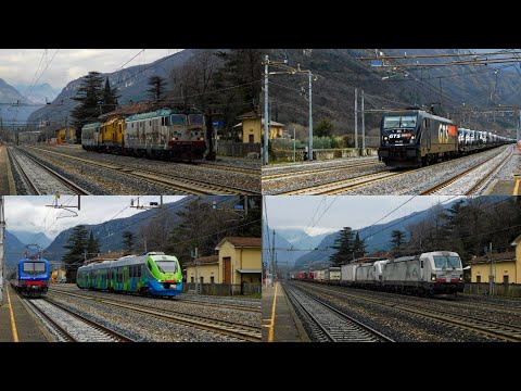 Treni sulla ferrovia del Brennero